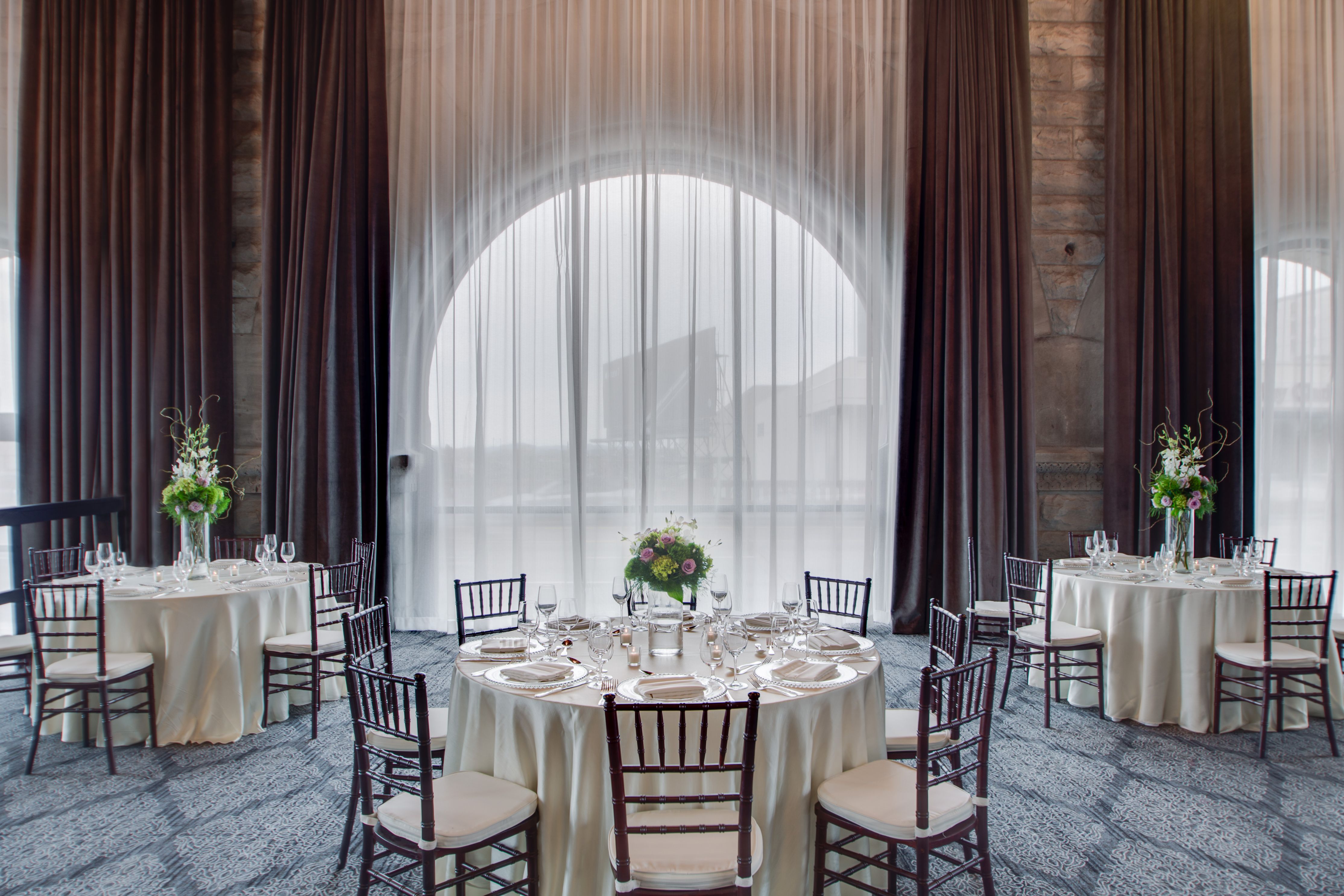 Image of a wedding reception at The Union Station Nashville Yards, a member of Historic Hotels of America since 2015, located in Nashville, Tennessee